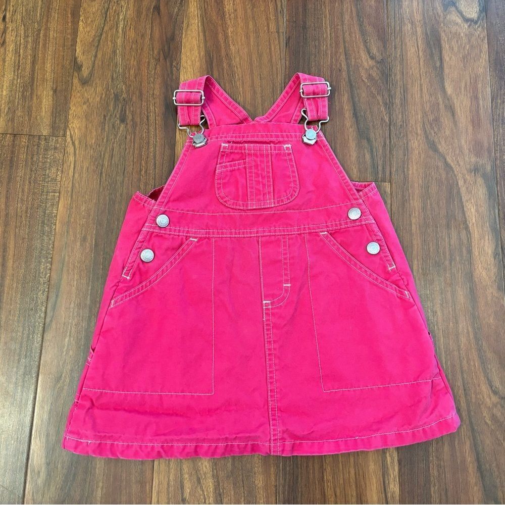 Old Navy Baby vintage y2k pink overall dress